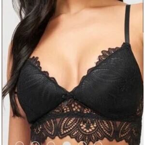 Frederick’s Of Hollywood Finley Black Bra
